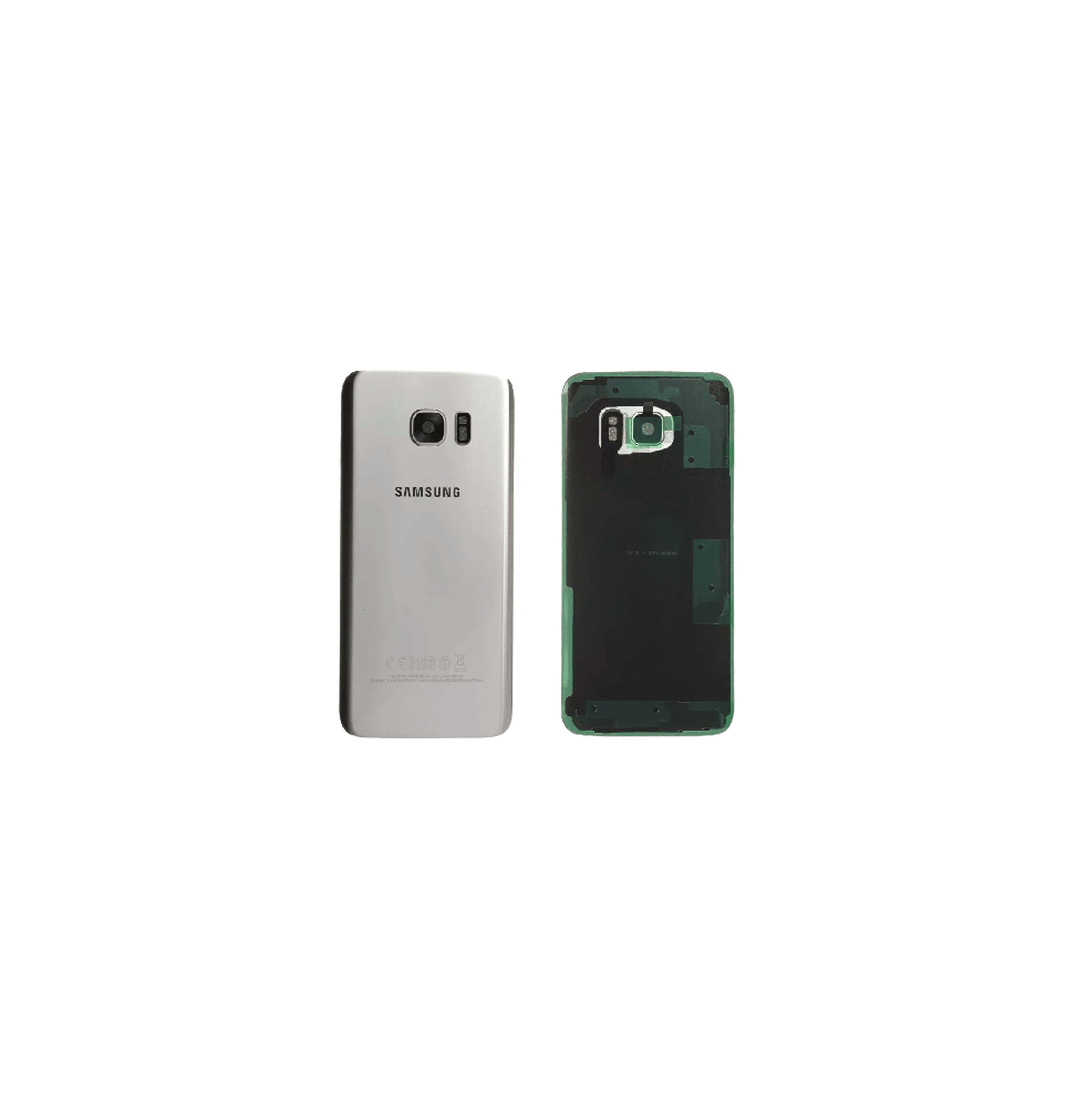 Vitre arrière Samsung Galaxy S7 Edge (G935F) Argent Origine
