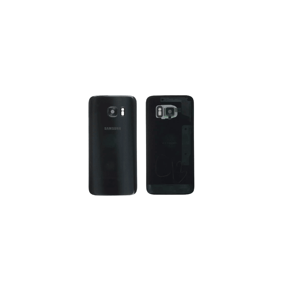 Vitre arrière Samsung Galaxy S7 EDGE (G930F) Noire Origine