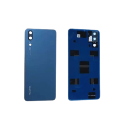 Vitre arrière Huawei P20 Bleue Origine