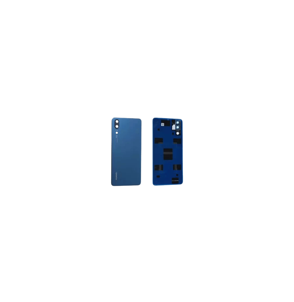 Vitre arrière Huawei P20 Bleue Origine