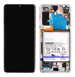 Ecran LCD Origine Samsung Galaxy S21 5G + Batterie (G991B)