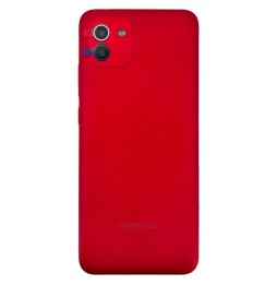 Vitre Arrière Rouge Origine Samsung Galaxy A03 (A035G)