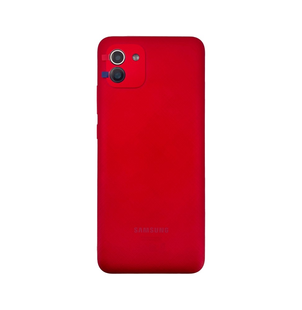 Vitre Arrière Rouge Origine Samsung Galaxy A03 (A035G)