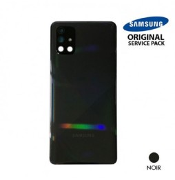 Vitre Arrière Noire Origine Samsung Galaxy A71 (A715F)
