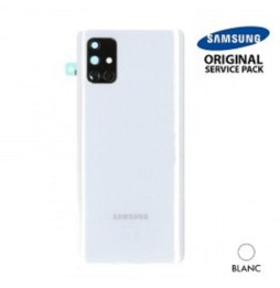 Vitre Arrière Blanche Origine Samsung Galaxy A71 (A715F)