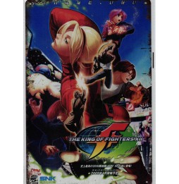 Plaque métal décorative Jeu SNK : The King of Fighters XII 20cm x 30cm