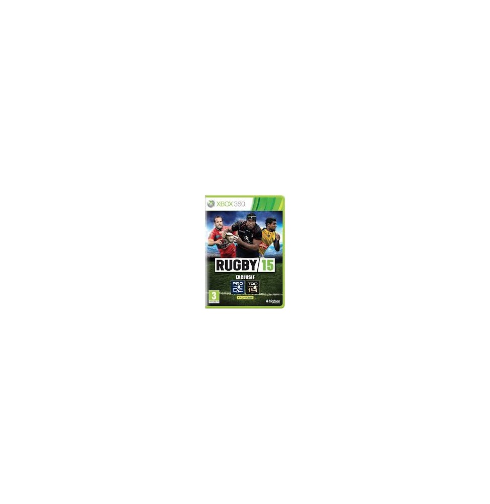 XBOX 360 RUGBY 15