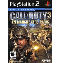 PS2 CALL OF DUTY 3 EN MARCHE VERS PARIS