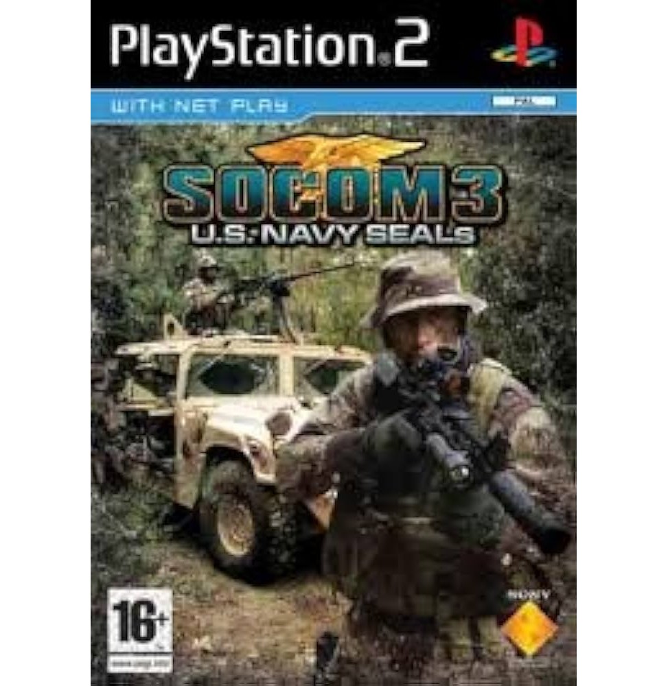PS2 SOCOM 3 US.NAVY SEALS