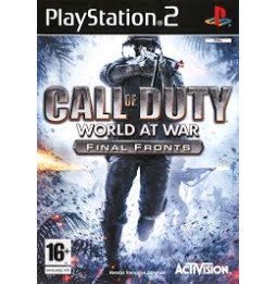 PS2 CALL OF DUTY WORLD AT WAR FINAL FRONTS