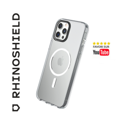 COQUE IPHONE 16 PRO RHINOSHIELD SOLIDUIT TRANSPARENTE MAGSAFE