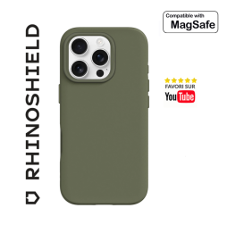 COQUE IPHONE 16 PRO RHINOSHIELD SOLIDUIT VERTE MAGSAFE