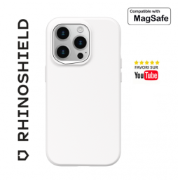 COQUE SOLIDSUIT BLANCHE CLASSIC MAGSAFE POUR IPHONE 14 PRO RHINOSHIELD