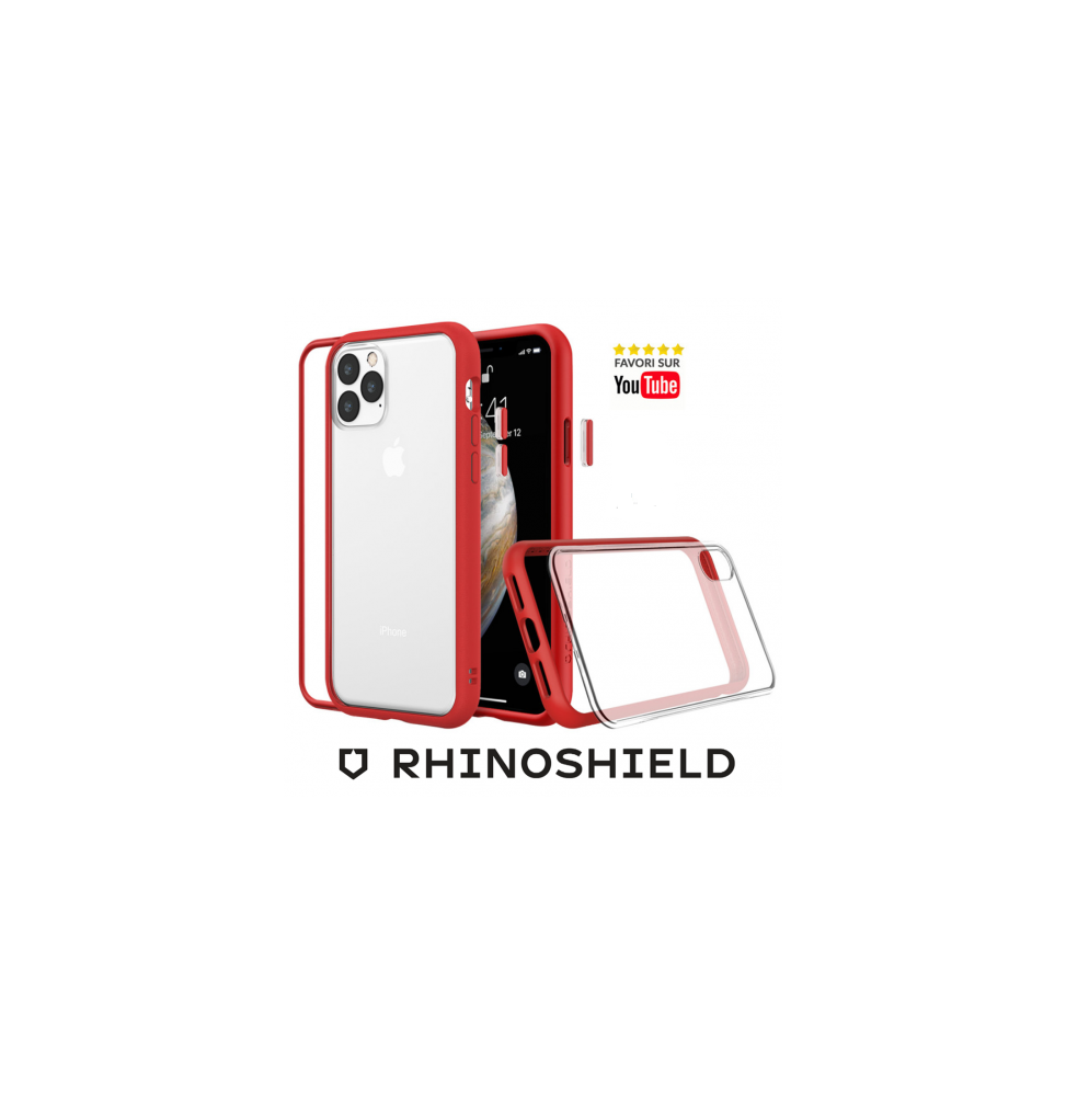 COQUE MODULAIRE MOD NX ROUGE POUR IPHONE 14 PRO RHINOSHIELD