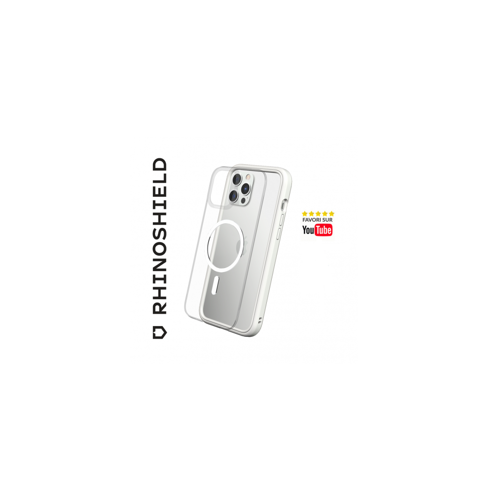 COQUE MODULAIRE MOD NX BLANCHE MAGSAFE POUR IPHONE 14 PLUS RHINOSHIELD