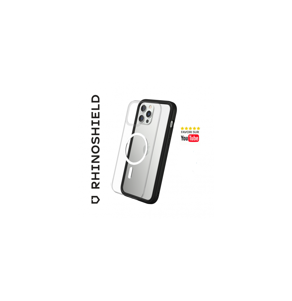 COQUE MODULAIRE NOIRE MAGSAFE POUR IPHONE 14 RHINOSHIELD