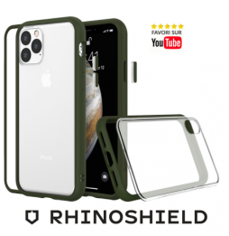 COQUE MODULAIRE VERT CAMOUFLAGE POUR IPHONE 14 RHINOSHIELD