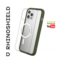 COQUE MODULAIRE VERT CAMOUFLAGE MAGSAFE POUR IPHONE 13 PRO RHINOSHIELD